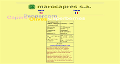 Desktop Screenshot of marocapres.com