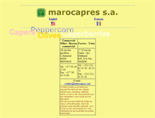 Tablet Screenshot of marocapres.com